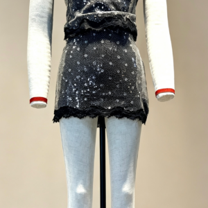 Lace Sequin Polka Dot Set