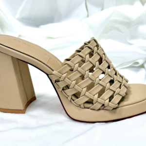 Woven High Heels