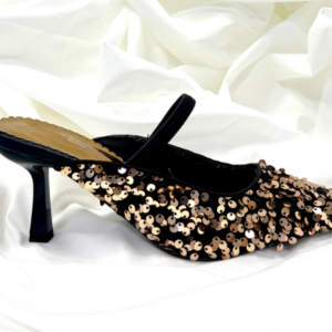 Sequin High Heels
