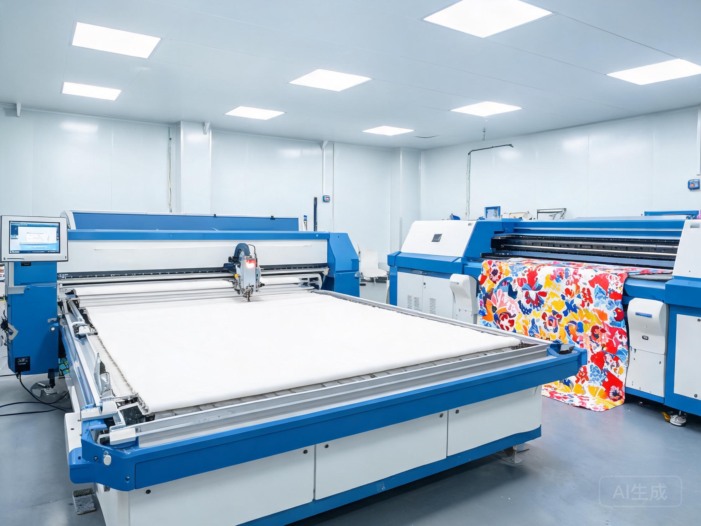 Digital cutting and printing system